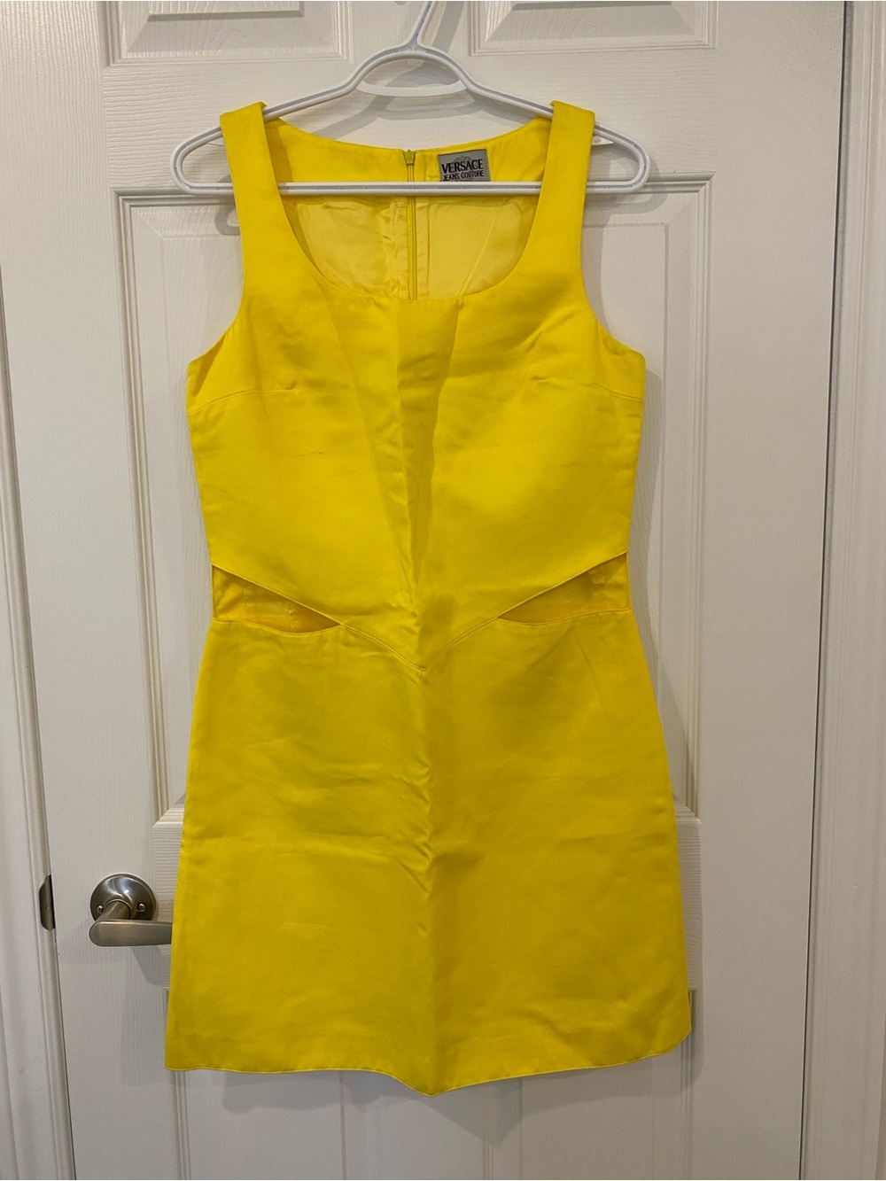 Versace Jeans Couture Yellow Dress – Vintage Y2K